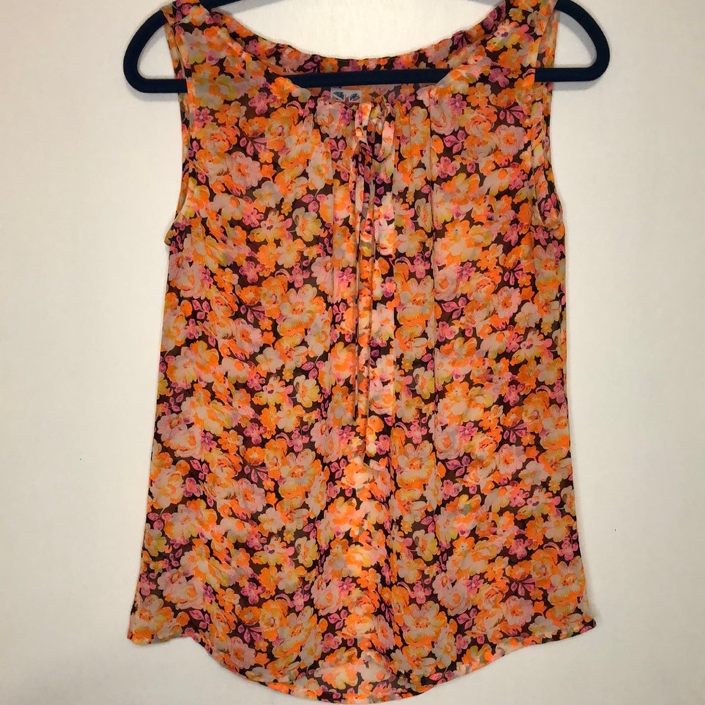 Barclay Sheer sleeveless Blouse